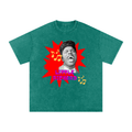 Little Richard Snow Washed Oversized Cotton T-Shirt