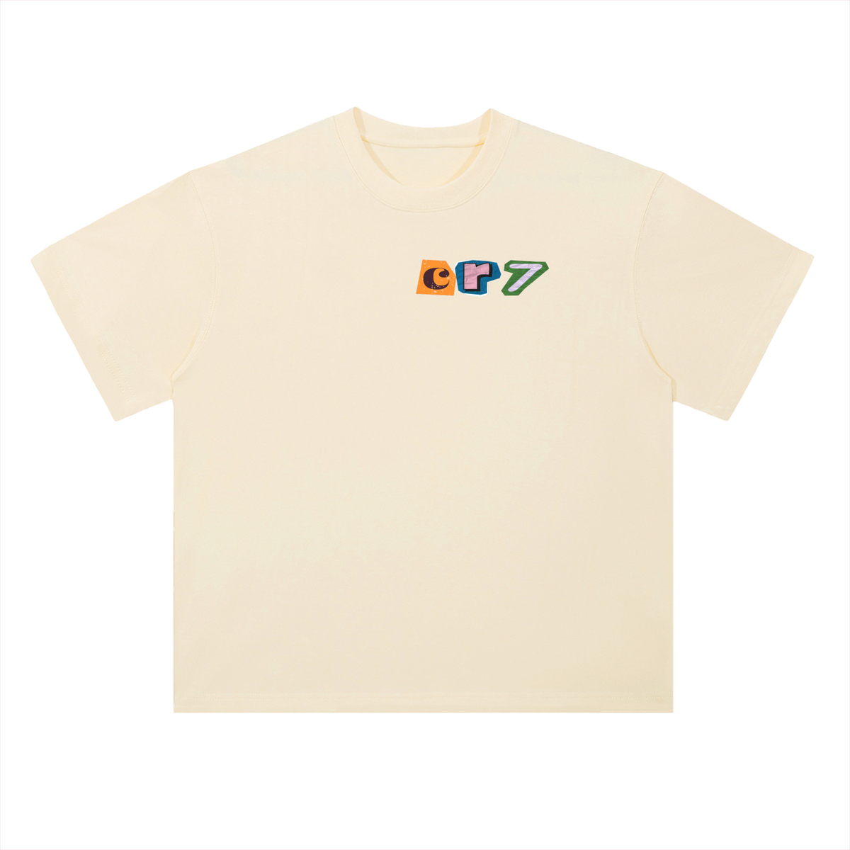 The Goat Ronaldo Heavyweight Drop Shoulder Cotton T-Shirt
