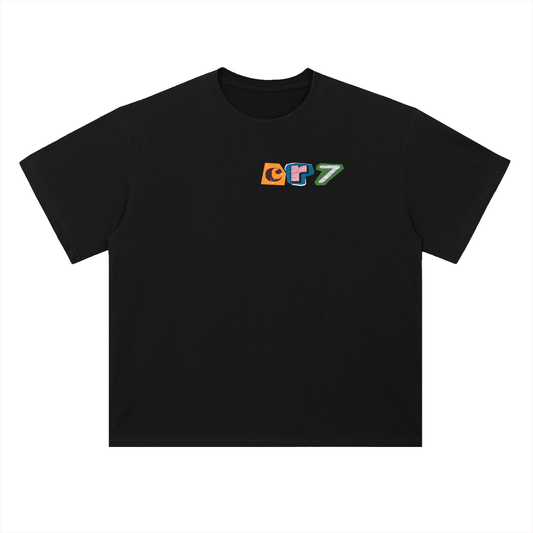 The Goat Ronaldo Heavyweight Drop Shoulder Cotton T-Shirt
