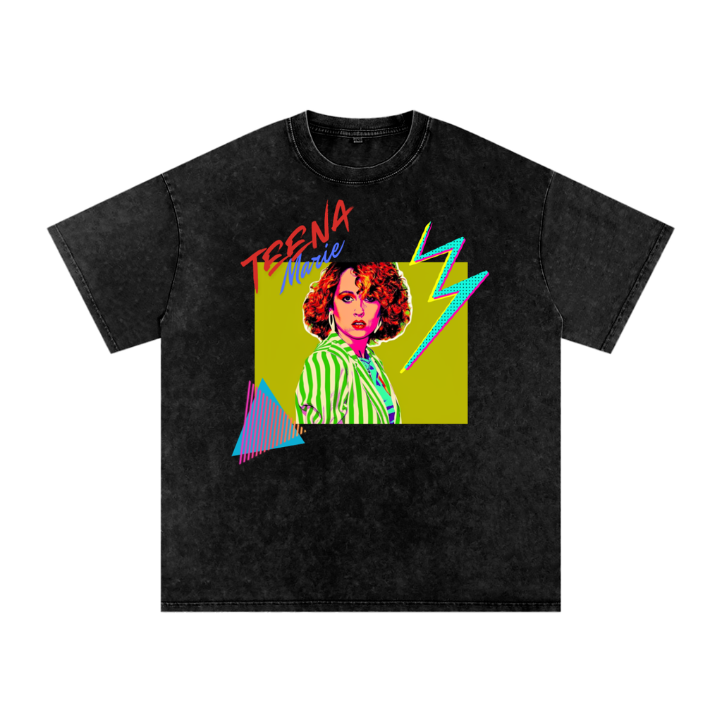 Teena Marie Oversized Cotton T-Shirt